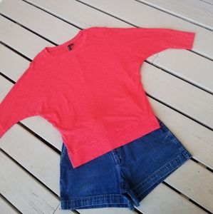 XL Coral lightweight sweater